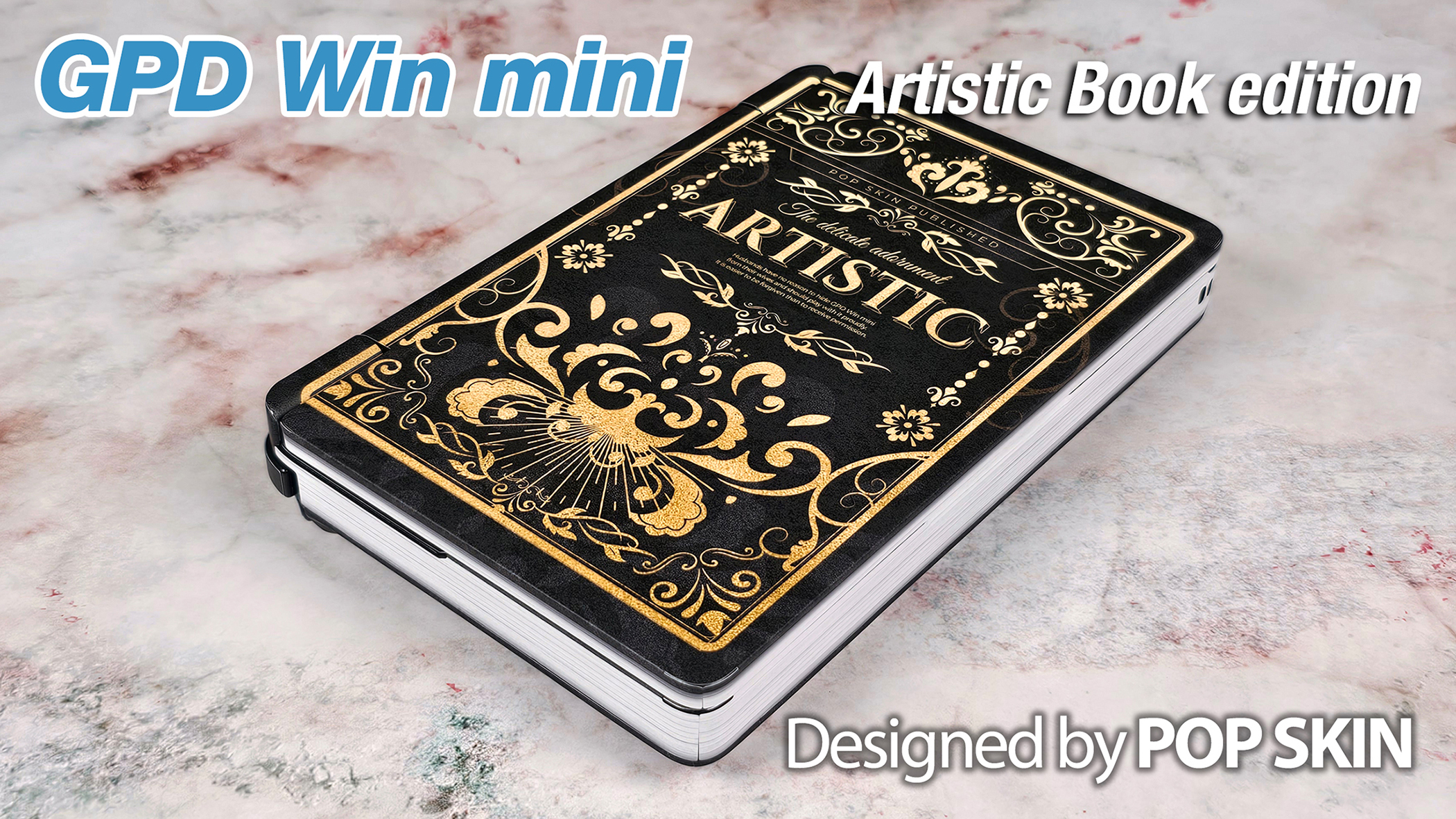 Amazon.com: GPD Win Mini Skin, Artistic Book Edition, Full